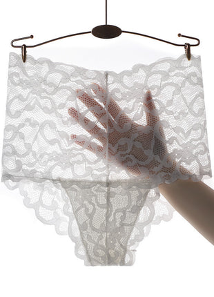 Mesh Hollow High Waist Hip Lift Panties