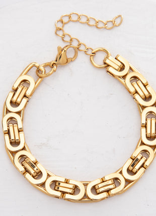 Thick Titanium Steel Bracelet