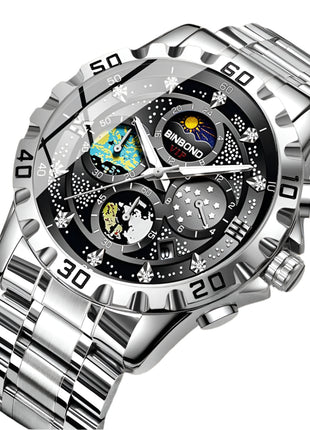 Quartz Business Waterproof Small Three-pin Watch