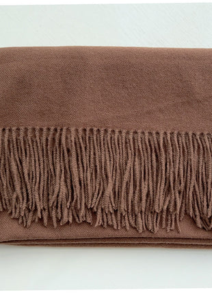 Tassel Cashmere Scarf