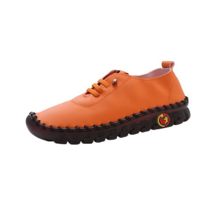 Handmade Leather Stitching Soft Bottom Shoes