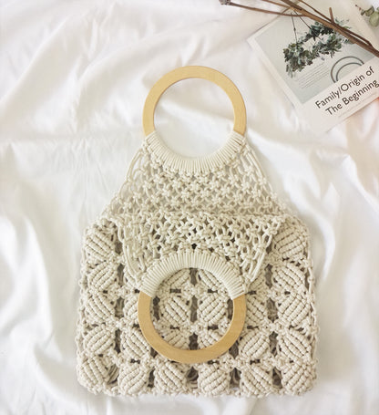 Cotton Rope Straw bags