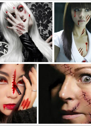 Halloween Tattoo Stickers 30 Pcs