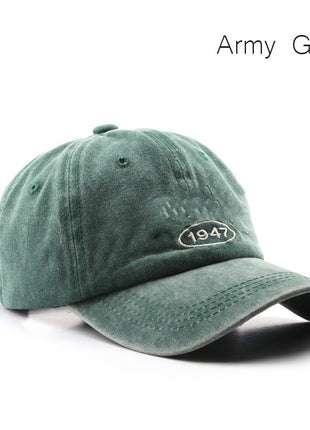 Vintage Washed Denim Baseball Cap