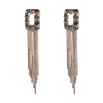 AAA Zircon Exaggerated Earrings