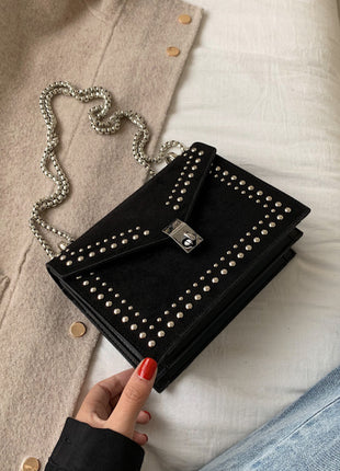 Leather Scrub Shoulder Handbags