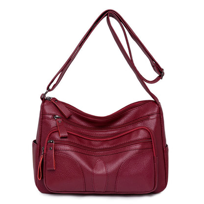 Large Capacity Pu Leather Shoulder Crossbody Bags