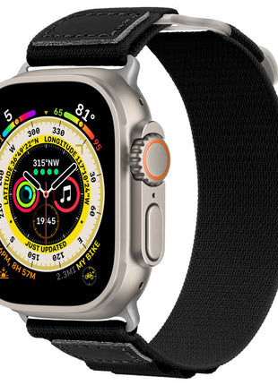 Applicable for Apple Watch Nylon Woven Leather Strap