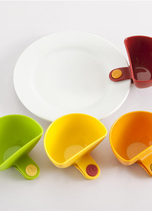 Clip-On Sauce Bowl Set of 4 – Dipping Made Easy!