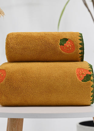 Coral Velvet Soft Absorbent Towels