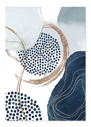 Abstract Shapes - 60x90 cm