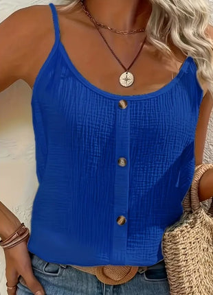 Cami Top Sleek Sleeveless Design Breathable Fabric