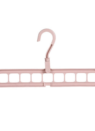 Space-Saving 360° Rotating Plastic Clothes Hanger