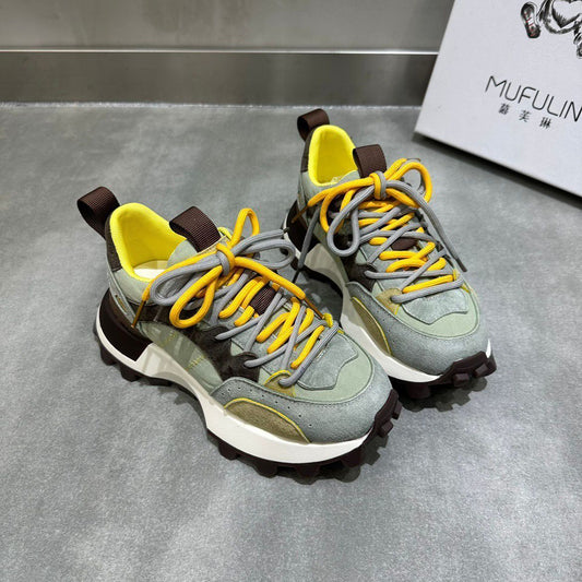 Korean Style Thick Bottom Leisure Sneaker
