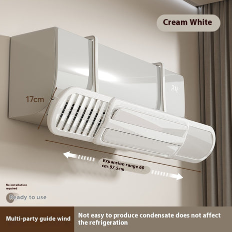 Universal Air Conditioning Wind Deflector Hard Board