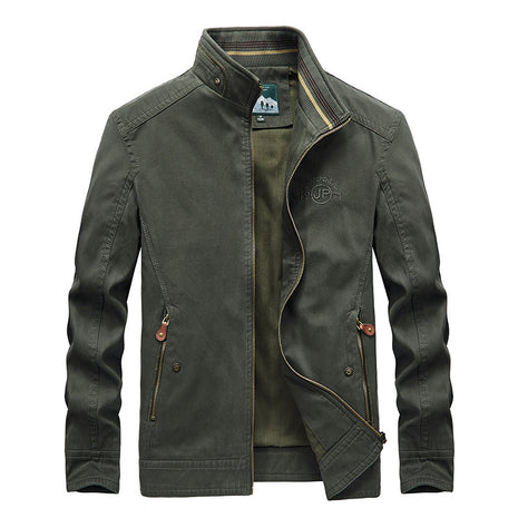 New Men's Casual Jacket Stand Collar