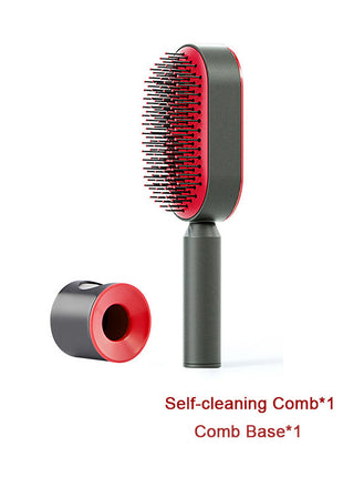 One-click Self-Cleaning Hairbrush