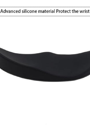 Ergonomic Mouse Wrist Rest Silicone Gel Non-Slip Streamline Support