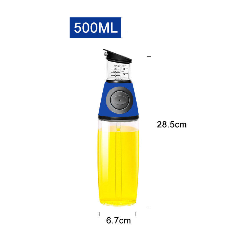 Measurable Glass Bottle for