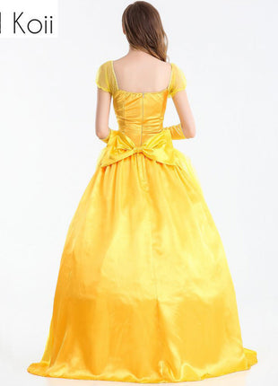 Masquerade Beauty and the Beast Bell Evening Dress
