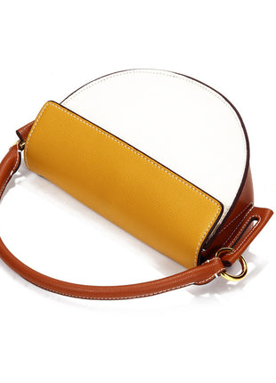 Saddle Crescent Cowhide Bags