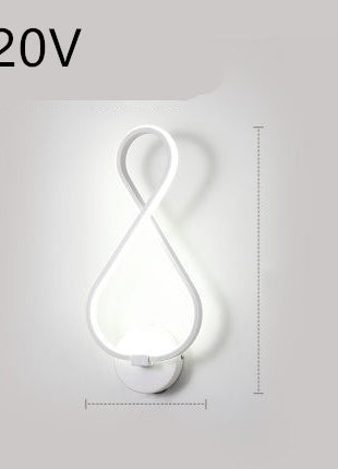 LED Nordic wall lamp 220V
