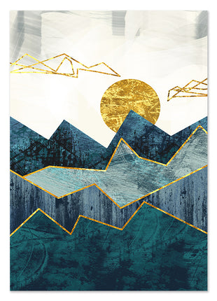 Abstract Mountain - 60x90 cm