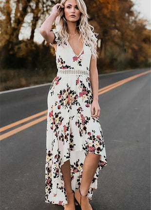 Sleeveless Irregular Dress
