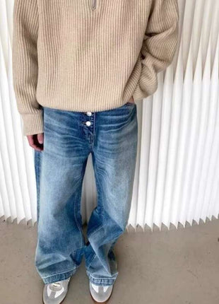 Retro Loose Casual Jeans