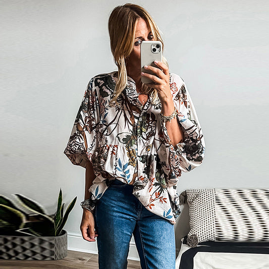 Floral Print Shirt