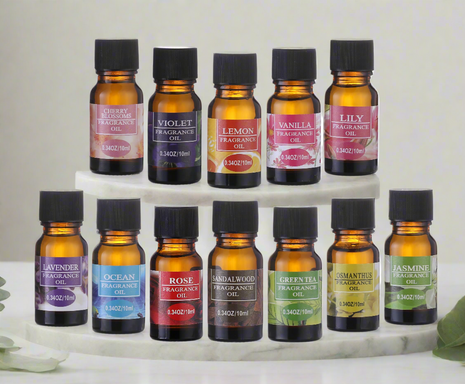 Aromatherapy essential oil humidifier Set of 12