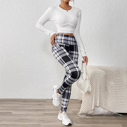 Extra Thick Lambswool Printed Leggings