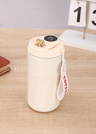 Smart Digital Thermal Bottle – Stainless Steel Insulated Coffee Mug (450ml)