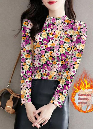 Warmer Half Turtleneck Bottoming Shirt - 7 Designs