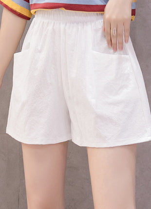 Korean Style High Waist Loose Shorts