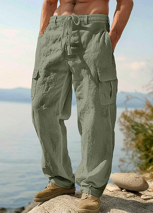 Men's Four Seasons Thin Loose Casual Wide-leg Pants