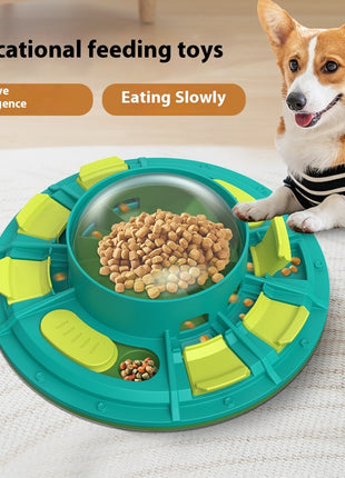 Interactive Dog Puzzle IQ Improvement and Slow Feeding Nutritious Non-Electric Plastic