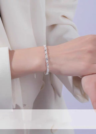 High-grade Silver Luxury Bracelet