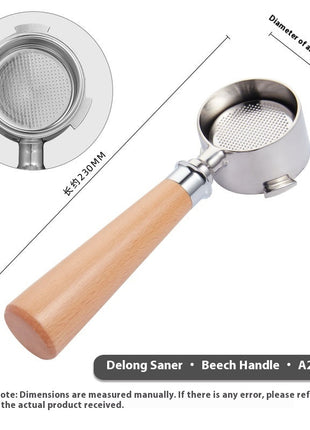 51mm Coffee Machine Modified Solid Wood Handle 43 types
