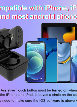 Bluetooth Fingertip Remote Control Ring