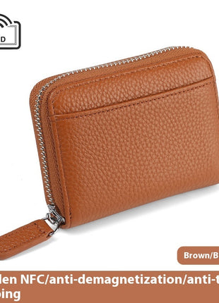 RFID Leather Card Wallet