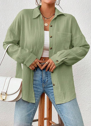 Autumn Drop Shoulder Blouse