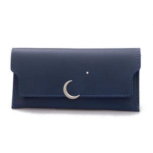 Star Moon Leather Wallet