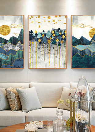 Abstract Mountain - 60x90 cm