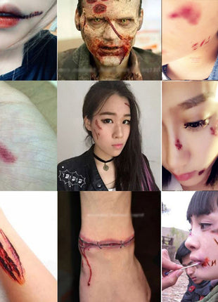 Halloween Tattoo Stickers 30 Pcs