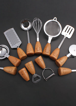 Stainless Steel 12-piece Kitchen Utensils