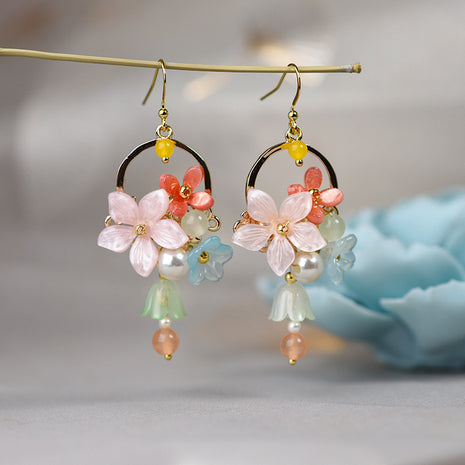 Antique Style Paired with Cheongsam Earrings