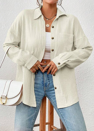 Autumn Drop Shoulder Blouse