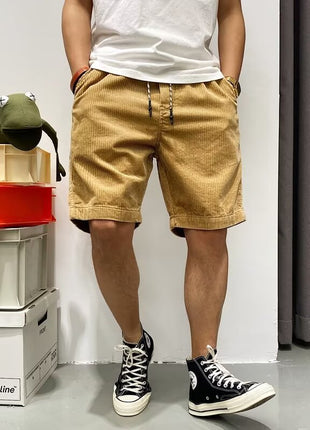 Summer Retro Trendy Workwear Shorts