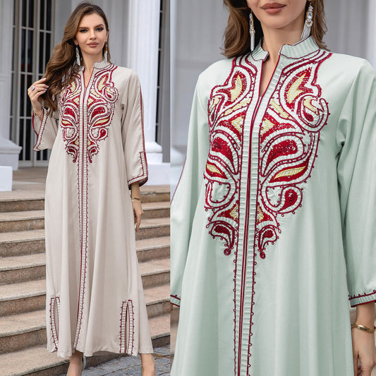 Embroidery Sculptural Dress